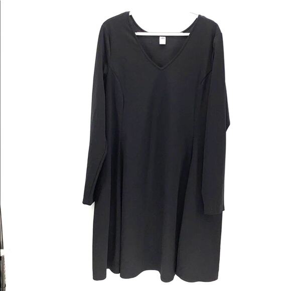 Old navy LBD long sleeve with darting office church casual everyday sz XXL - Picture 1 of 7
